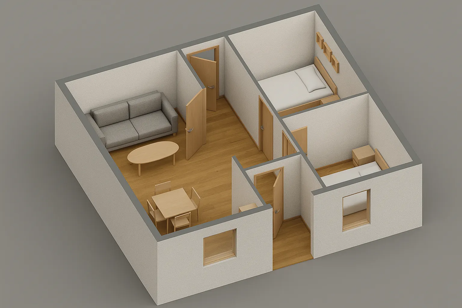 3D BIM Model After