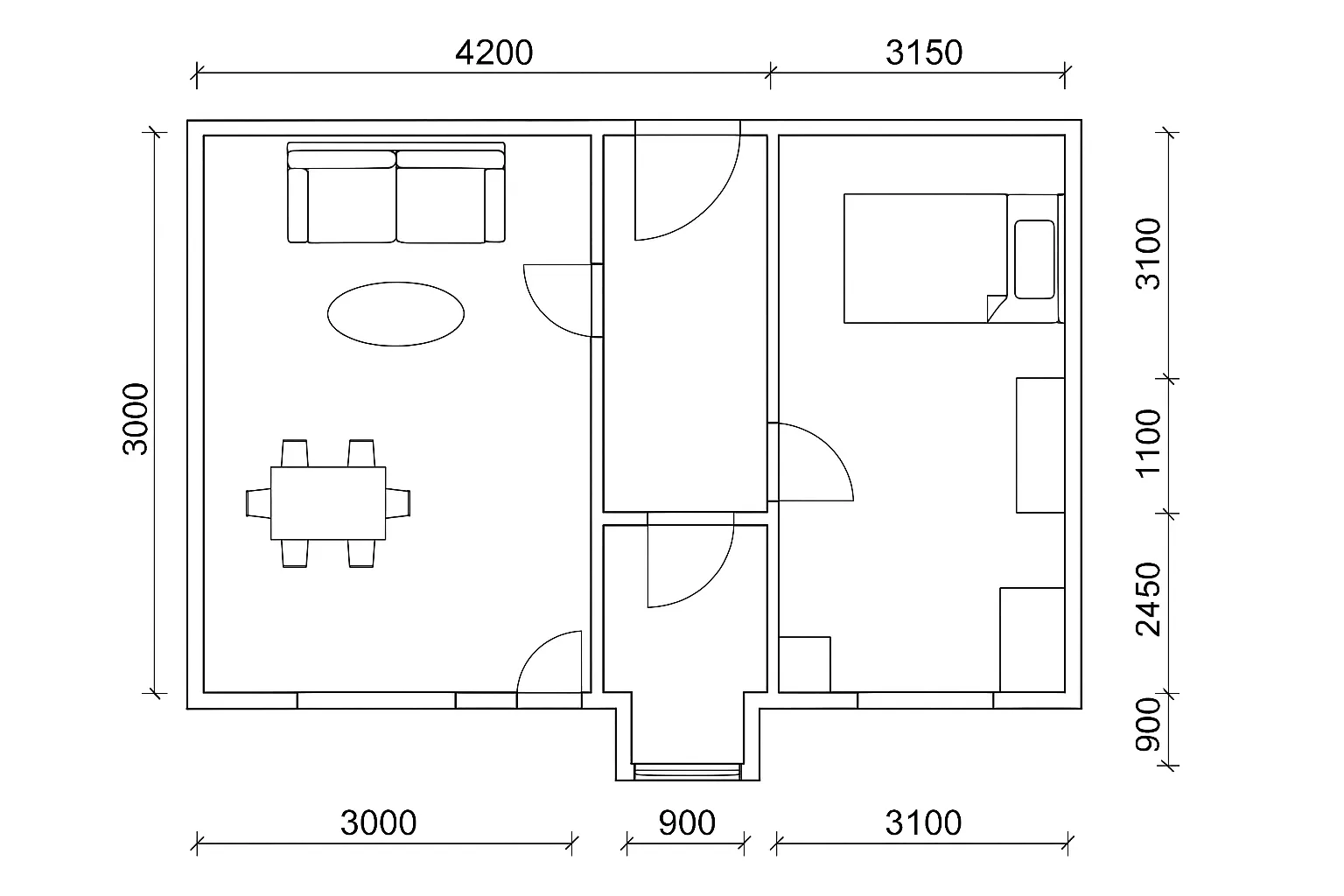 2D Plan Before