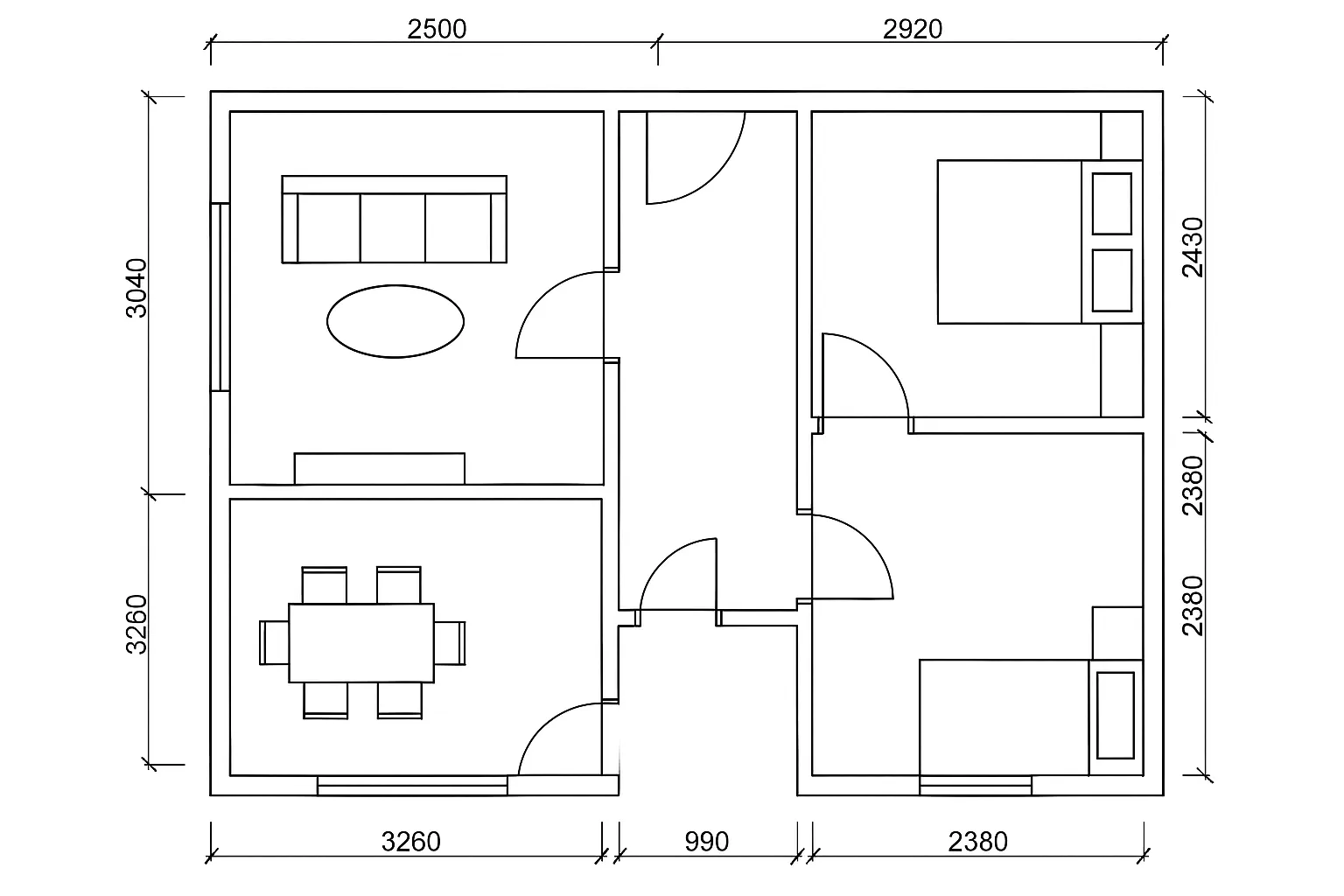 2D Plan Before